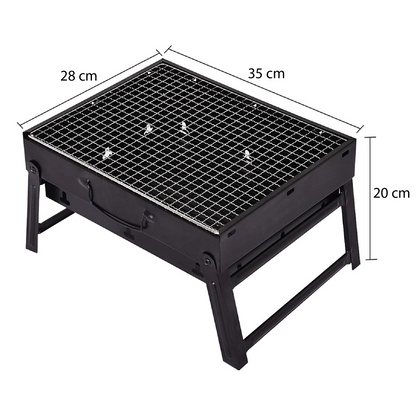 Mini Asador Parrilla A Carbón Portátil