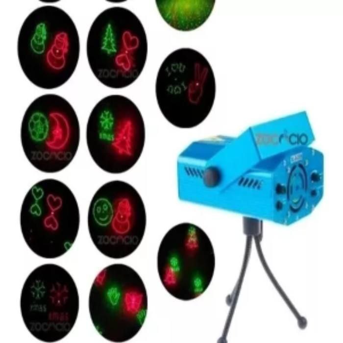 Proyector láser de figuras