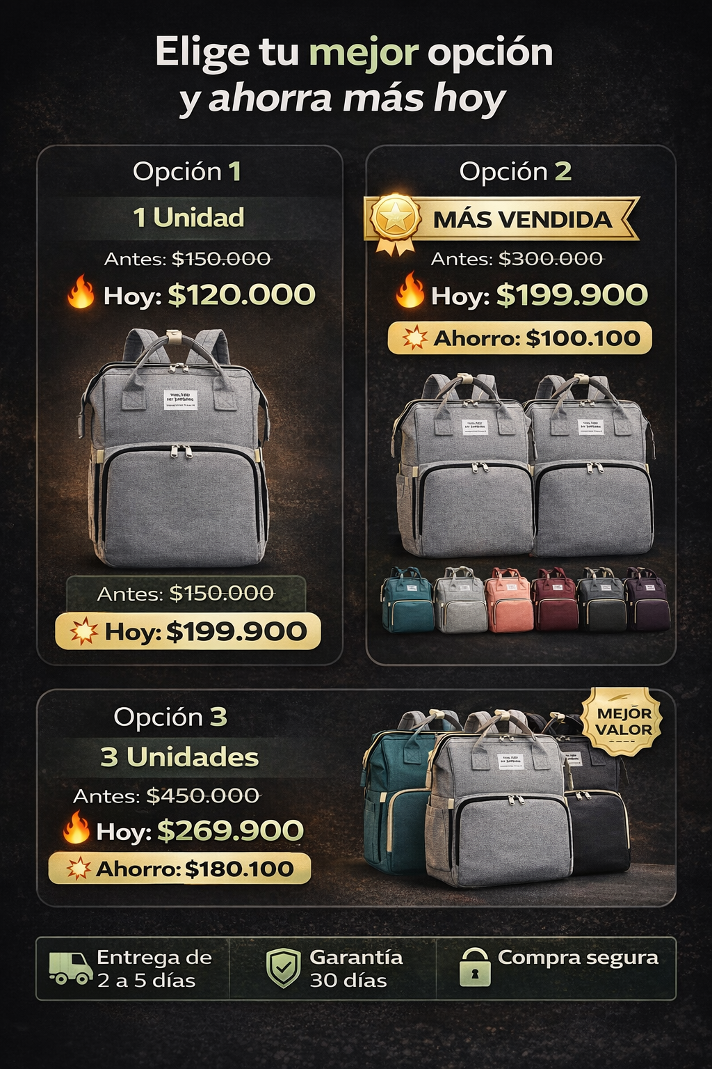 PAÑALERA TIPO CUNA