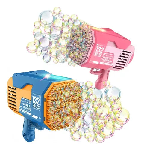 Pistola De Burbujas 132 Agujeros