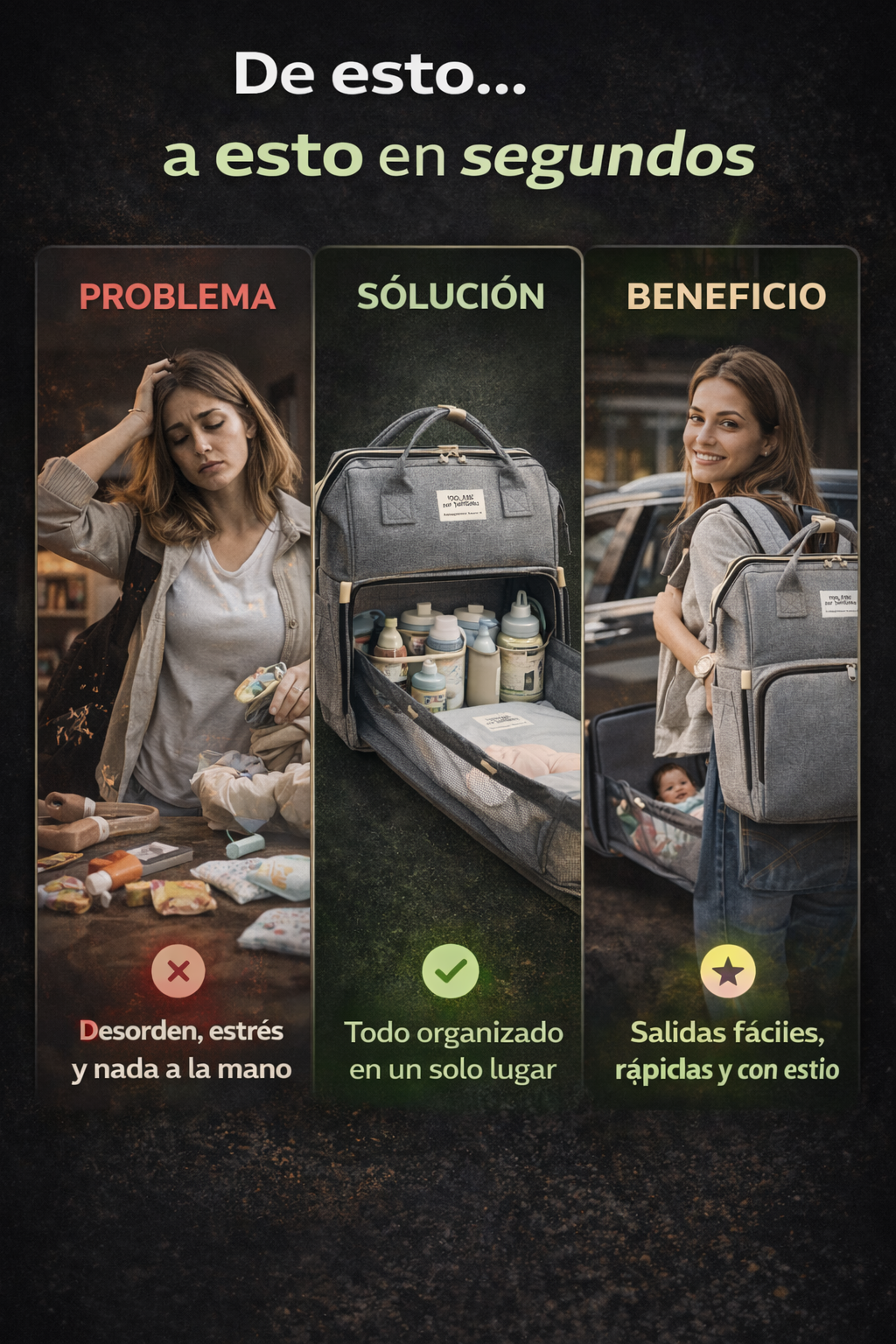 PAÑALERA TIPO CUNA