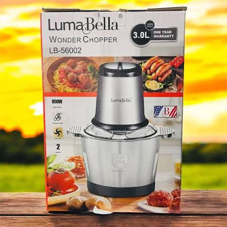 👩‍🍳 ¡EL REY DE TU COCINA! • Procesador de Alimentos MasterChef Luma Bella® (2 Litros)