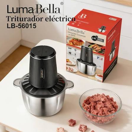 👩‍🍳 ¡EL REY DE TU COCINA! • Procesador de Alimentos MasterChef Luma Bella® (2 Litros)