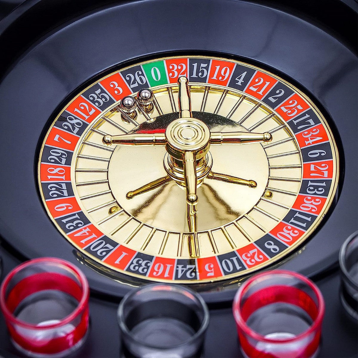 Ruleta tragos shots 16 copas juego adult